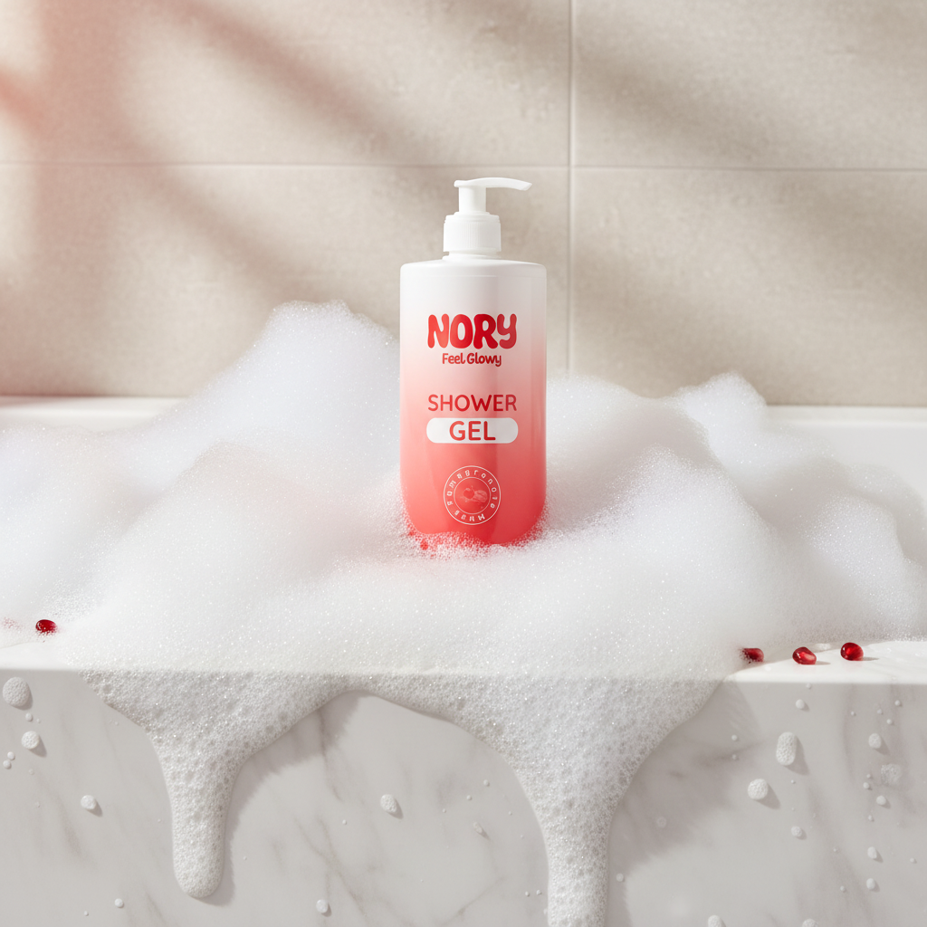 Shower Gel with luxurious foam