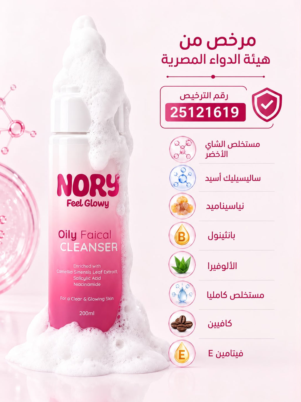 NORY Oily Facial Cleanser